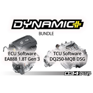 034Motorsport MK7/7.5 Volkswagen Golf, Sportwagen, Alltrack, & 8V Audi A3 EA888.3 1.8T Dynamic+ Tuning ECU & DQ250 TCU Tuning Bundle